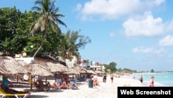 Playa de Varadero.Cuba