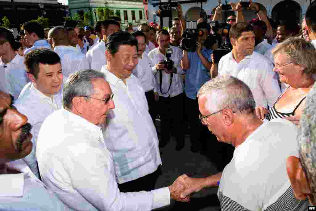 "Es un placer venir a esta tierra tan linda", dijo Xi a su llegada a Santiago de Cuba.